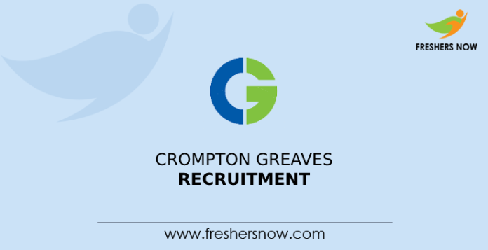 Crompton Greaves Recruitment