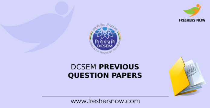 DCSEM Previous Question Papers