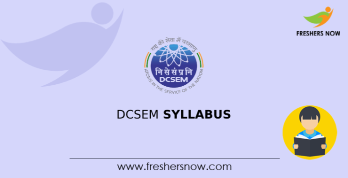 DCSEM Syllabus