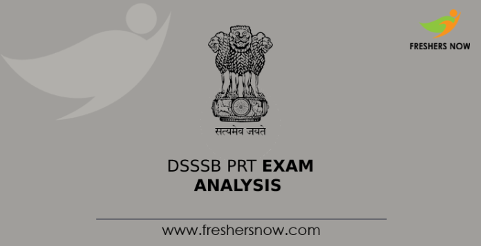 DSSSB PRT Exam Analysis