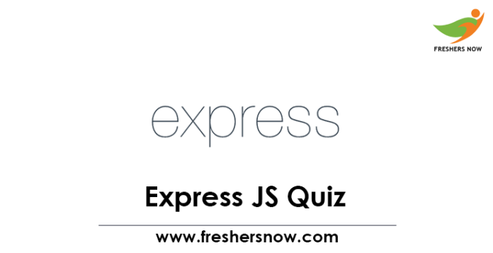 Express JS Quiz