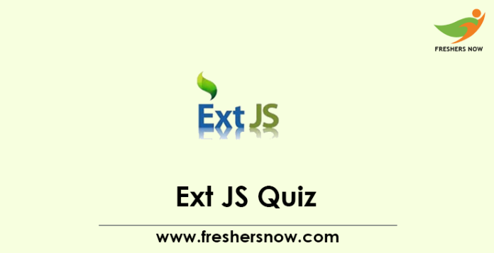 Ext JS Quiz