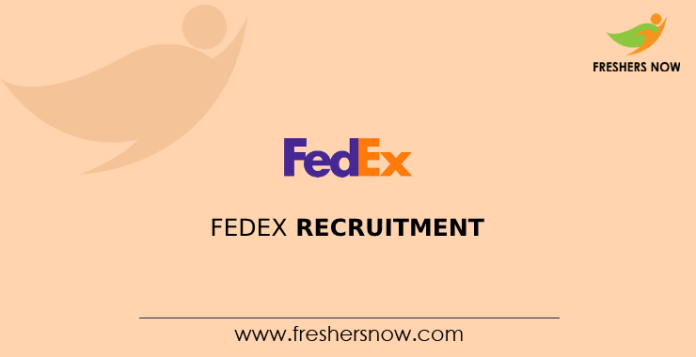 FedEx Recruitment