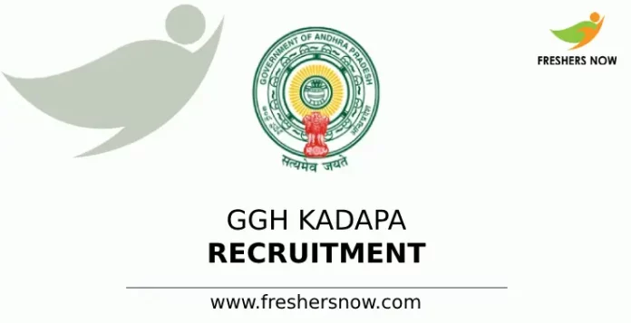 GGH Kadapa Recruitment