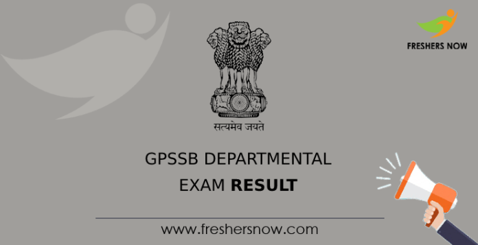 GPSSB Departmental Exam Result