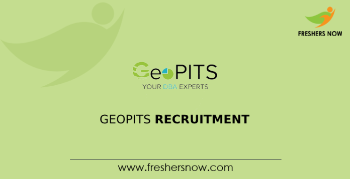 GeoPITS Recruitment