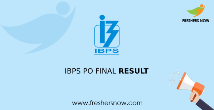 IBPS PO Final Result