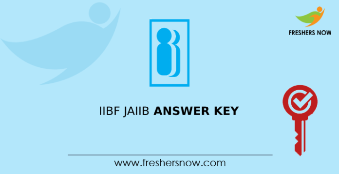 IIBF JAIIB Answer Key