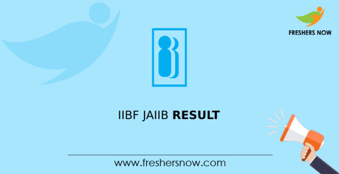 IIBF JAIIB Result 2024