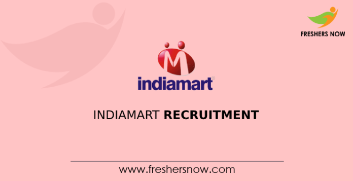 IndiaMART Recruitment