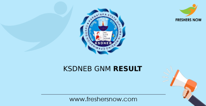 KSDNEB GNM Result