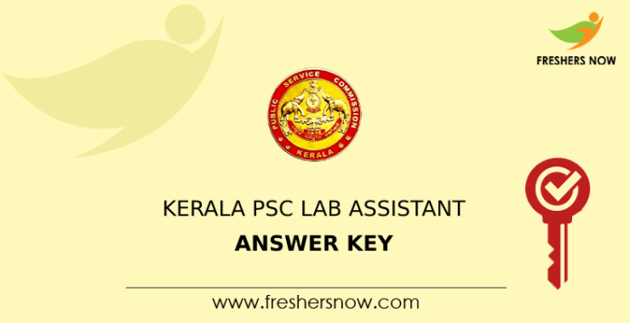Kerala PSC Lab Assistant Answer Key