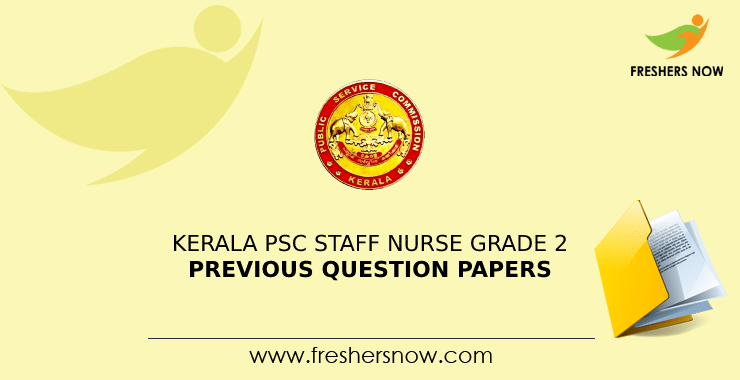 psc kerala nursing question paper