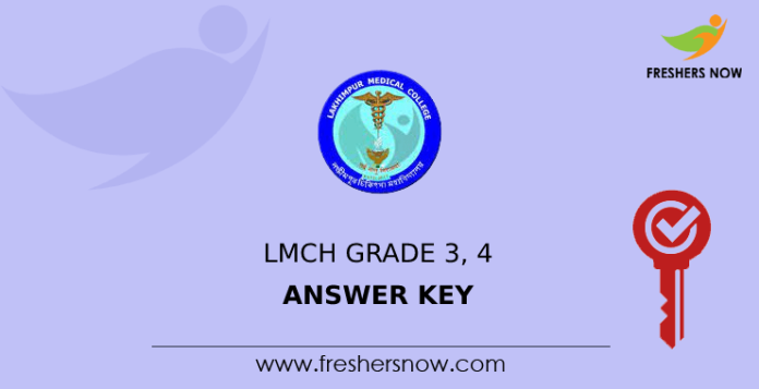 LMCH Grade 3, 4 Answer Key