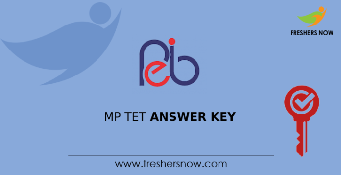 MP TET Answer Key