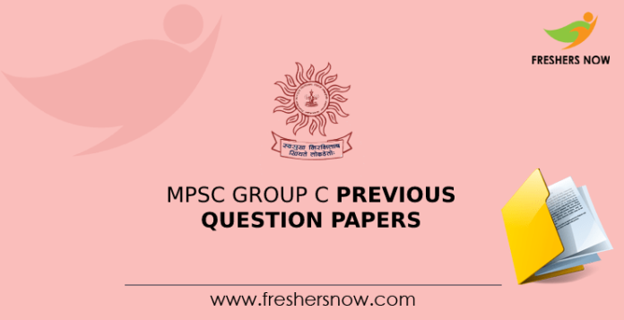 MPSC Group C Previous Question Papers