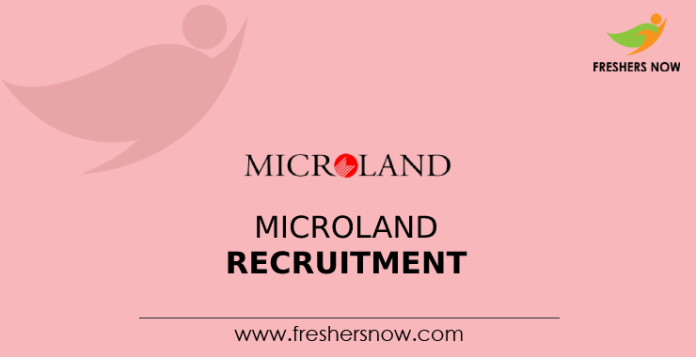 Microland Recruitment