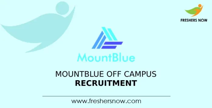 Mountblue Off Campus Recruitment