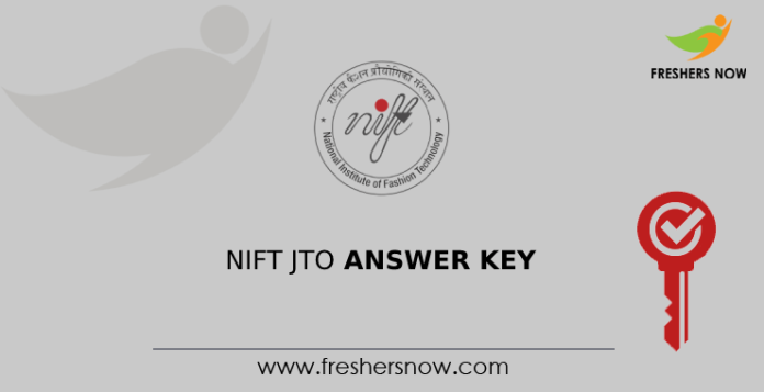 NIFT JTO Answer Key