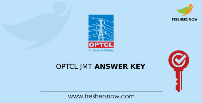 OPTCL JMT Answer Key