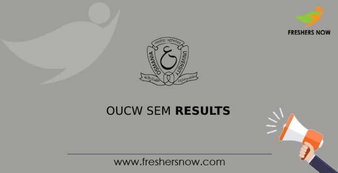 OUCW Sem Results