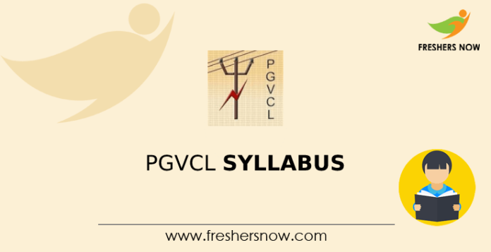 PGVCL Syllabus