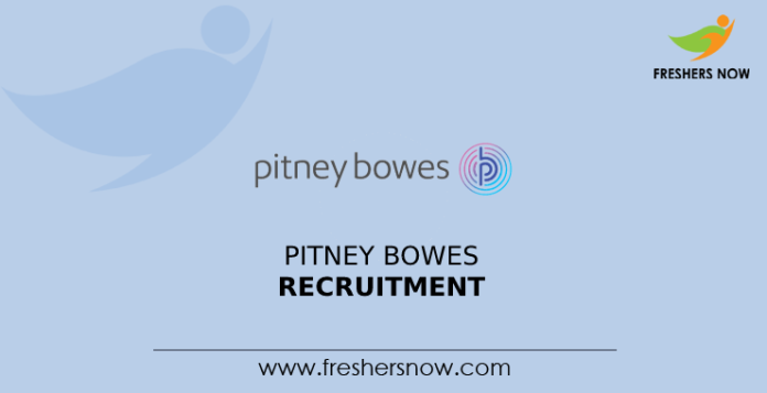 Pitney Bowes Recruitment