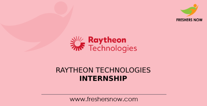 Raytheon Technologies Internship