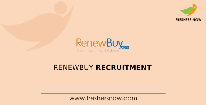 RenewBuy Recruitment