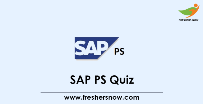 SAP PS Quiz