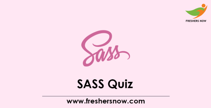 SASS Quiz