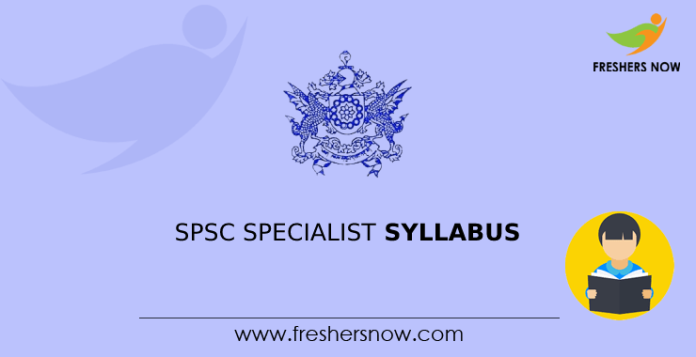 SPSC Specialist Syllabus
