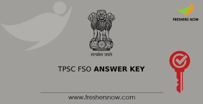 TPSC FSO Answer Key