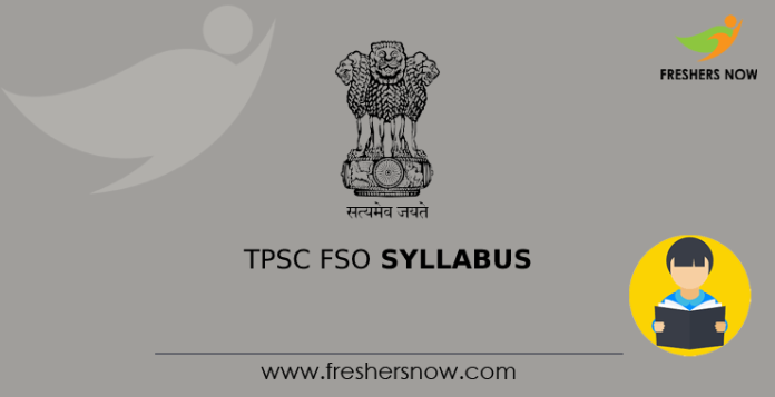 TPSC FSO Syllabus