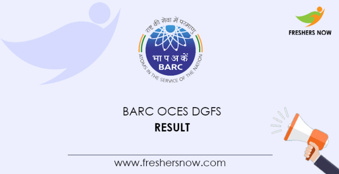 BARC-OCES-DGFS-Result