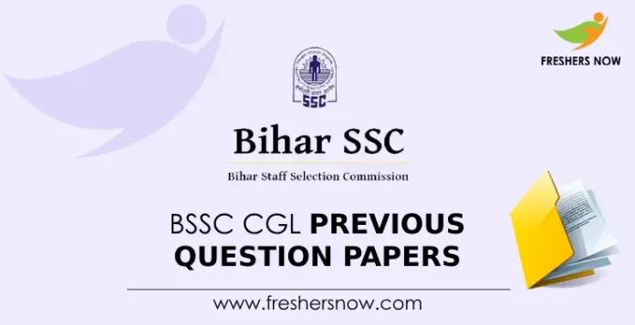 BSSC CGL Previous Question Papers