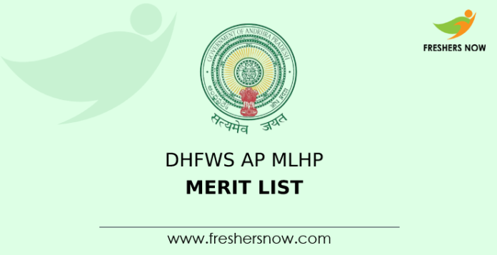 DHFWS AP MLHP Merit List