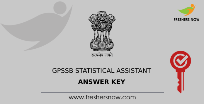 GPSSB Statistical Assistant Answer Key-min