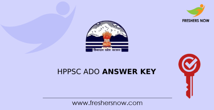 HPPSC ADO Answer Key