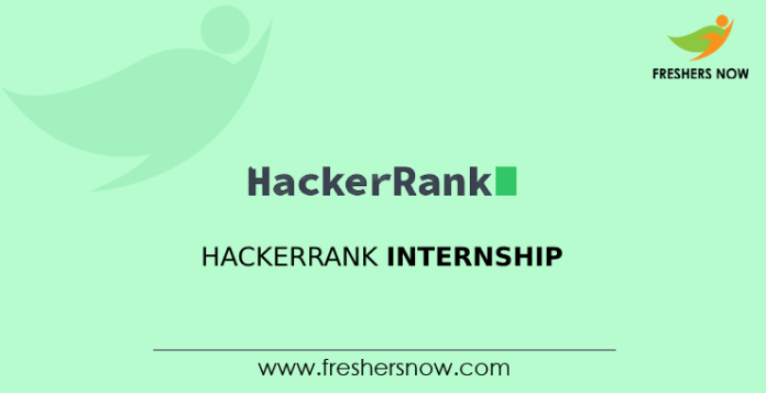 HackerRank Internship