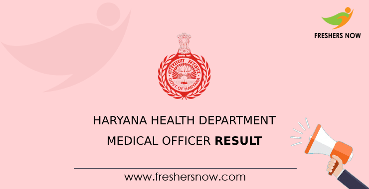 haryana-health-department-medical-officer-result-2022-out-cut-off