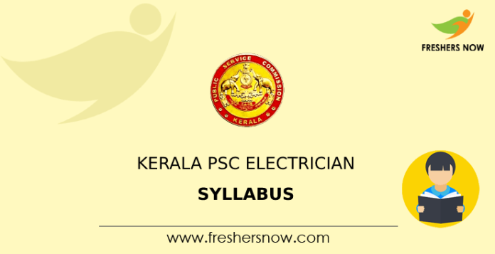 Kerala PSC Electrician Syllabus