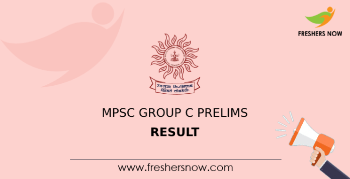 MPSC Group C Prelims Result