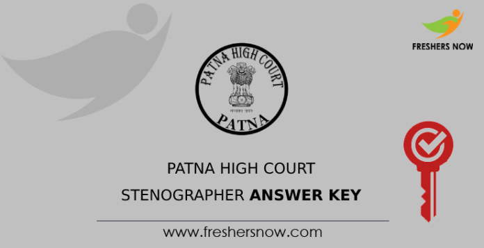 Patna High Court Stenographer Answer Key