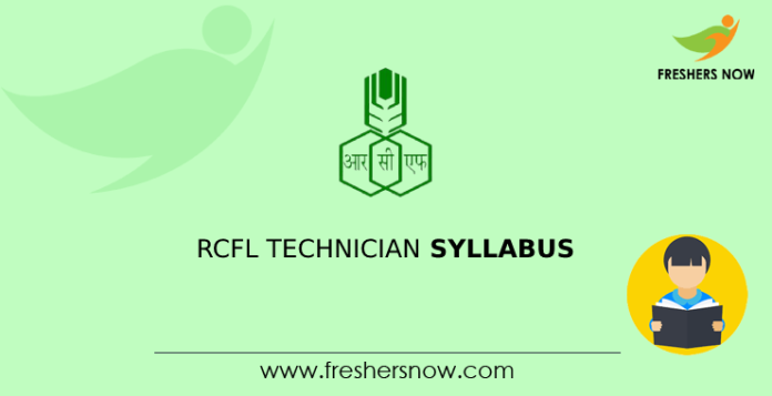 RCFL Technician Syllabus