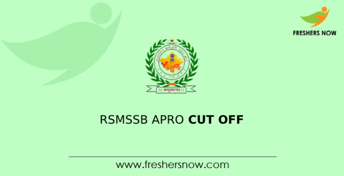 RSMSSB APRO Cut Off