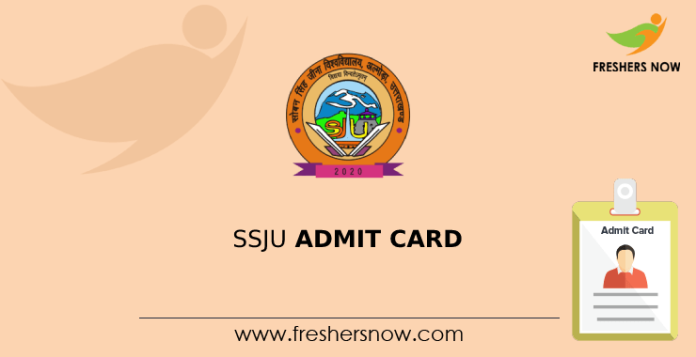 SSJU Admit Card