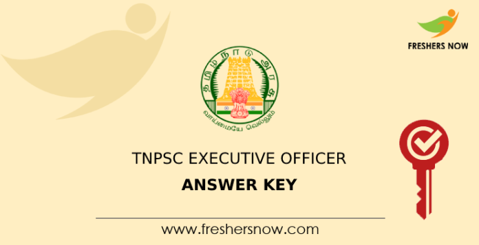 TNPSC Executive Officer Answer Key