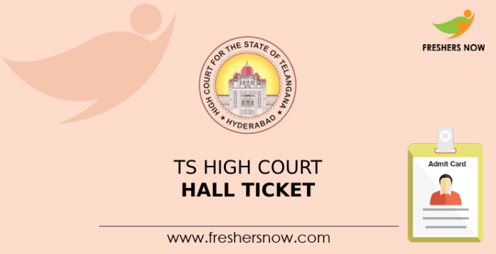 TS High Court Hall Ticket