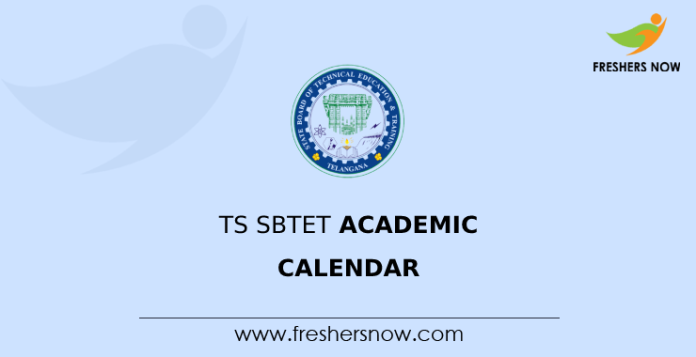 TS SBTET Academic Calendar